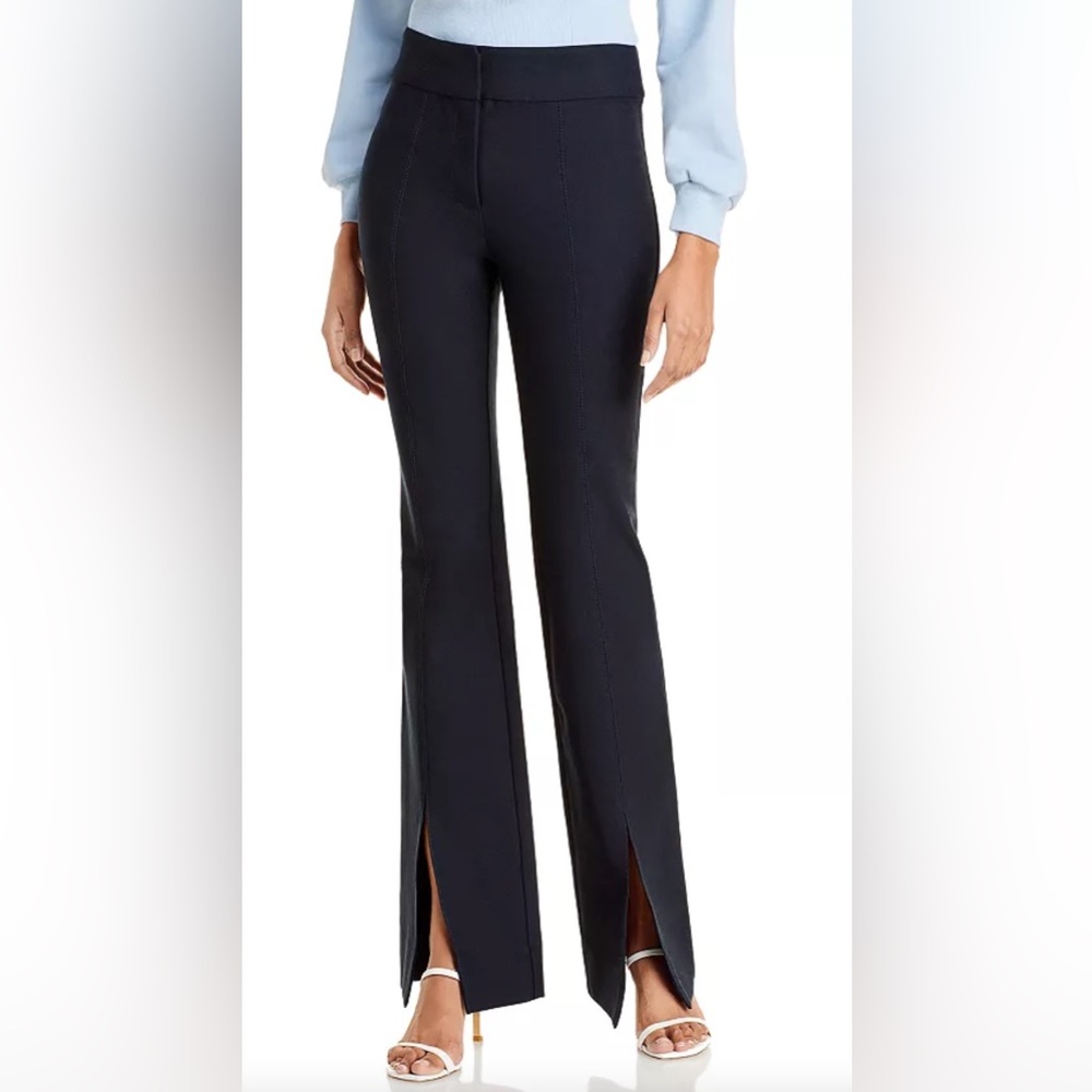 Maeve Slit Hem Flare Pants